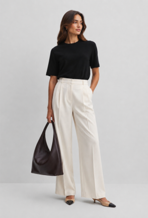 Country Road Cashmere Blend Tee-womenswear-Sparrows