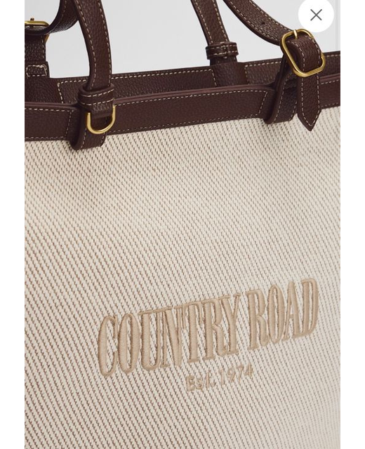 Country Road Curved Logo Shopper