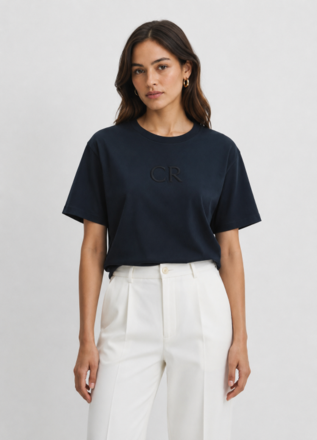 Country Road CR Logo Tee-womenswear-Sparrows