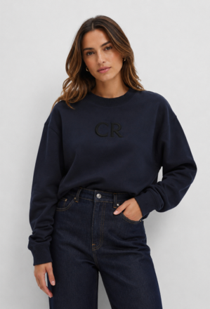 Country Road Logo Sweatshirt-womenswear-Sparrows