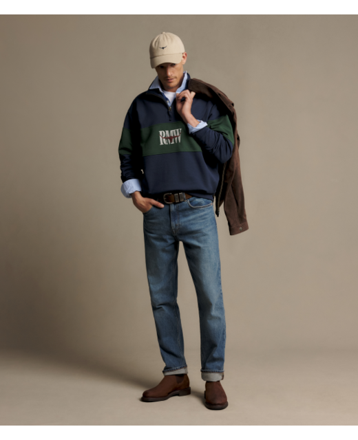 R.M. Williams Heritage Panel Qtr Zip 