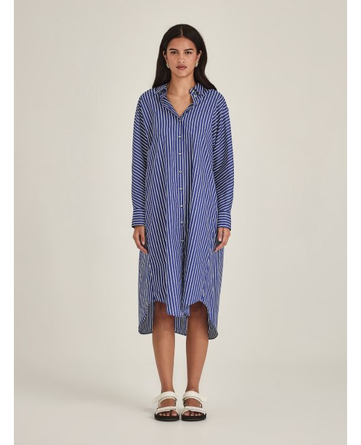 Sills+Co Jules Stripe Shirt Dress