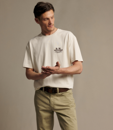 R.M. Williams Kandos T Shirt-mens-Sparrows
