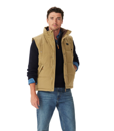 R.M.Williams Kalkite Padded Vest-mens-Sparrows