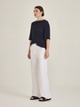 Caroline Sills Crinkle Knit Tee