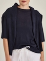 Caroline Sills Crinkle Knit Tee