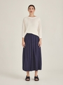 Caroline Sills Crinkle Boatneck 