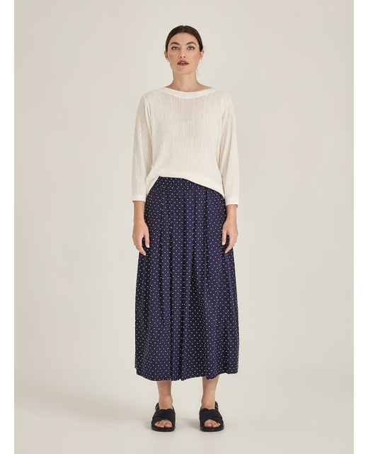 Caroline Sills Crinkle Boatneck 