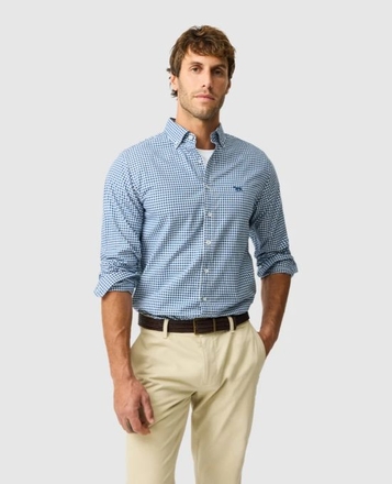 Rodd&Gunn Oxford Bayshore Gingham Shirt-mens-Sparrows