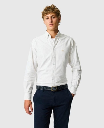 Rodd & Gunn Oxford Lakeside Stripe Shirt-mens-Sparrows