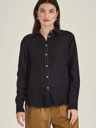 Sills+Co Princeton Linen Shirt -womenswear-Sparrows