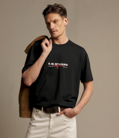 R.M. Williams Holt T Shirt-mens-Sparrows