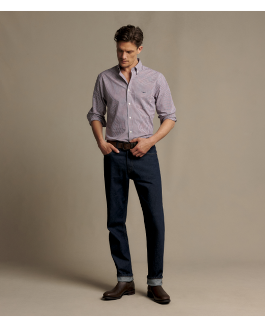 R.M. Williams Whyalla Poplin Check Shirt