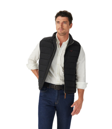 R.M.Williams Rydal Padded Vest-mens-Sparrows
