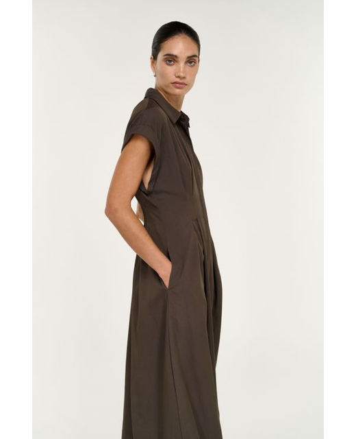 Staple Lucienne Midi Shirtdress 