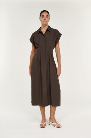 Staple Lucienne Midi Shirtdress -womenswear-Sparrows