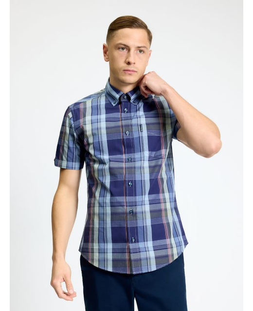 Ben Sherman SS Block Check Shirt