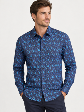 English Laundry Guitar Shirt -mens-Sparrows