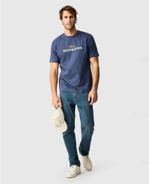 Rodd&Gunn The Peaks Logo Tee