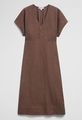 Country Road Linen Midi Dress