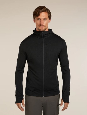 Icebreaker 260 Quantum LS Zip Hoodie-mens-Sparrows