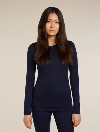 Icebreaker Merino 200 Oasis LS Crewe-womenswear-Sparrows