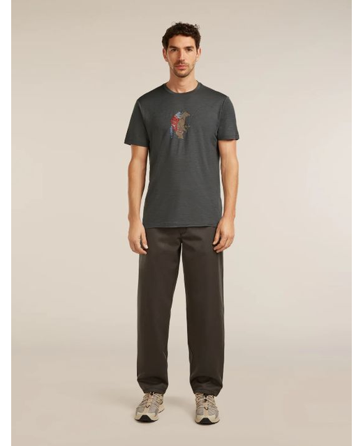 Icebreaker Mens 150 Tech SS Tee - Bear