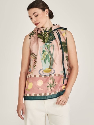 Caroline Sills Florine Jasper Top-womenswear-Sparrows