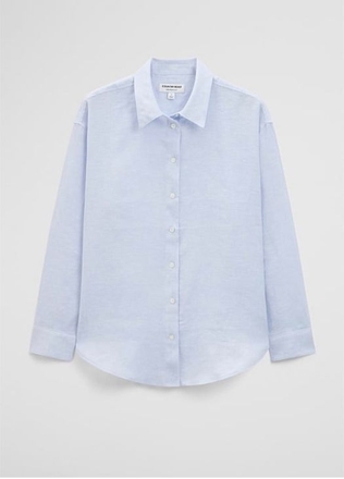 Country Road Oversized Linen Shirt-womenswear-Sparrows