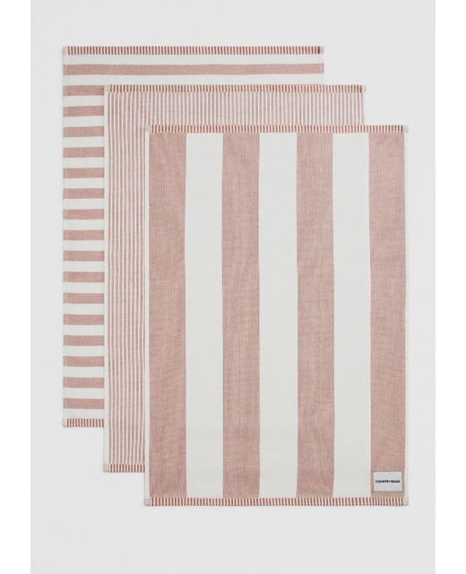 Country Road Isa Tea Towel Pack 3