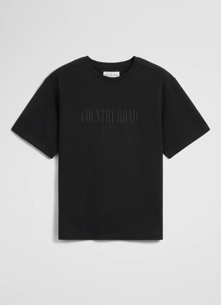 Country Road Australian Cotton Tee-womenswear-Sparrows