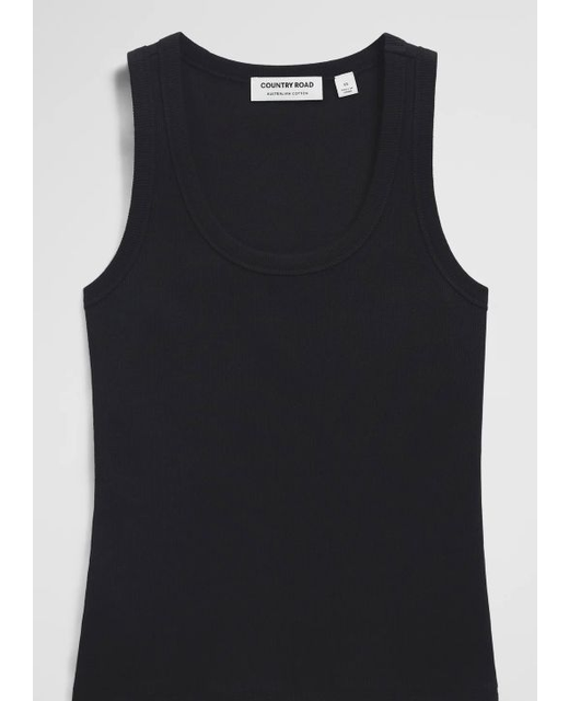 Country Road Scoop Neck Rib Tank
