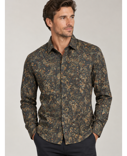 English Laundry Paisley Shirt 