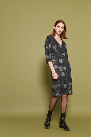 C.Sills Alessandra Print Dress-womenswear-Sparrows